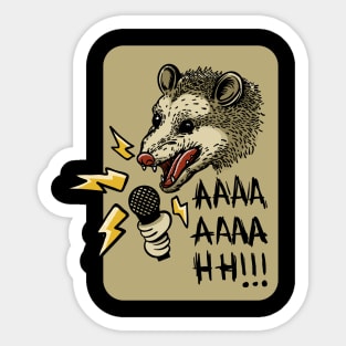 Possum rock! Sticker